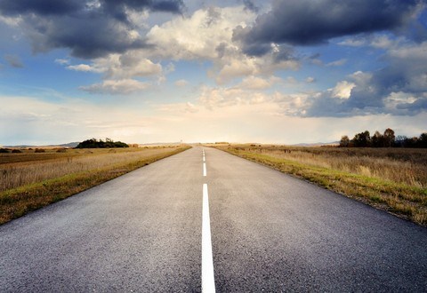 Road leading into the distance